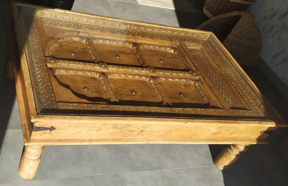 Table basse porte indienne 800 Vaison-la-Romaine (84)
