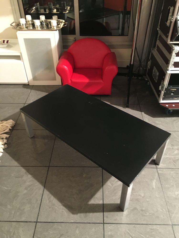 TABLE BASSE RECTANGULAIRE NOIRE 60 Paris 15 (75)