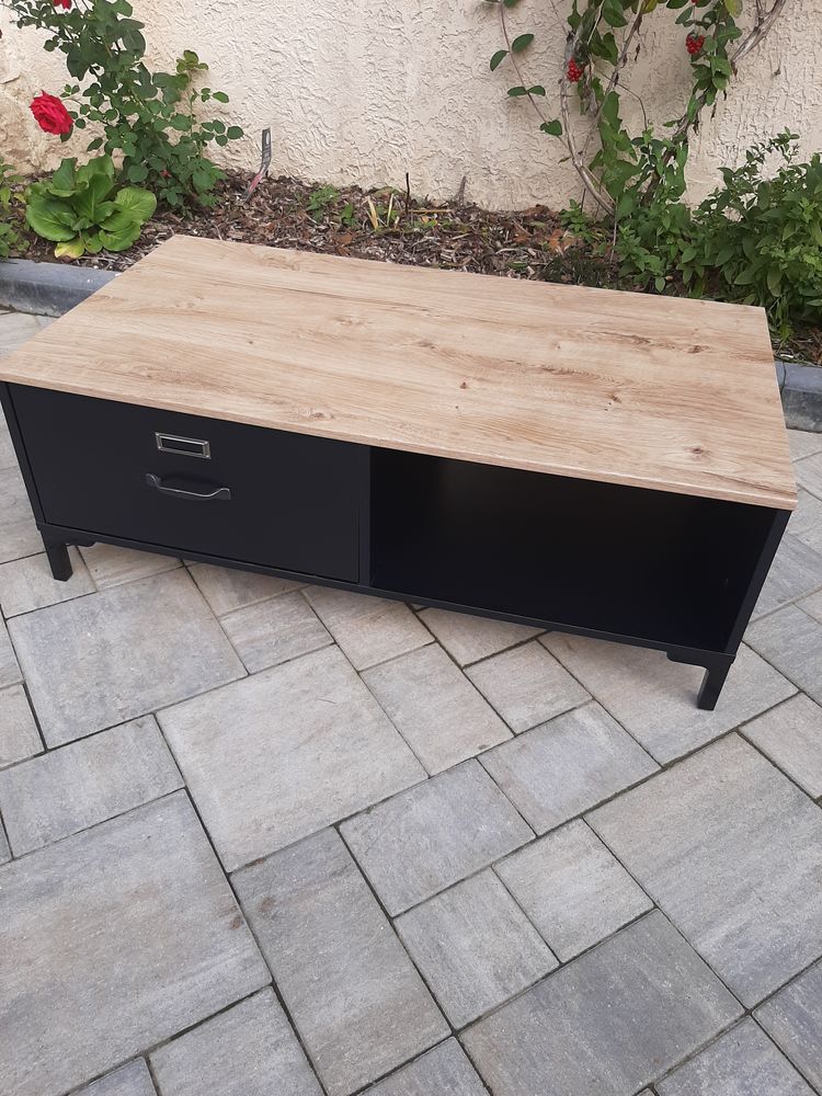 Table basse rectangulaire style industriel 55 Poix-de-Picardie (80)