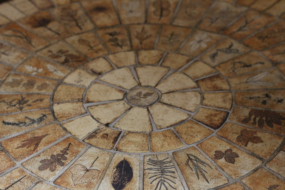 table basse ronde en c�ramique 400 Champvoux (58)