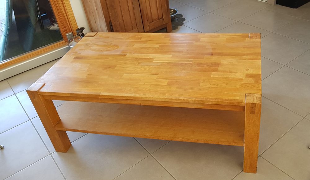 Table basse de salon en ch�ne  double plateaux
60 Savines-le-Lac (05)