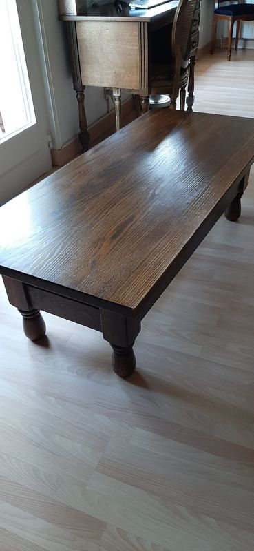 Table basse salon ch�ne massif 40 Thionville (57)