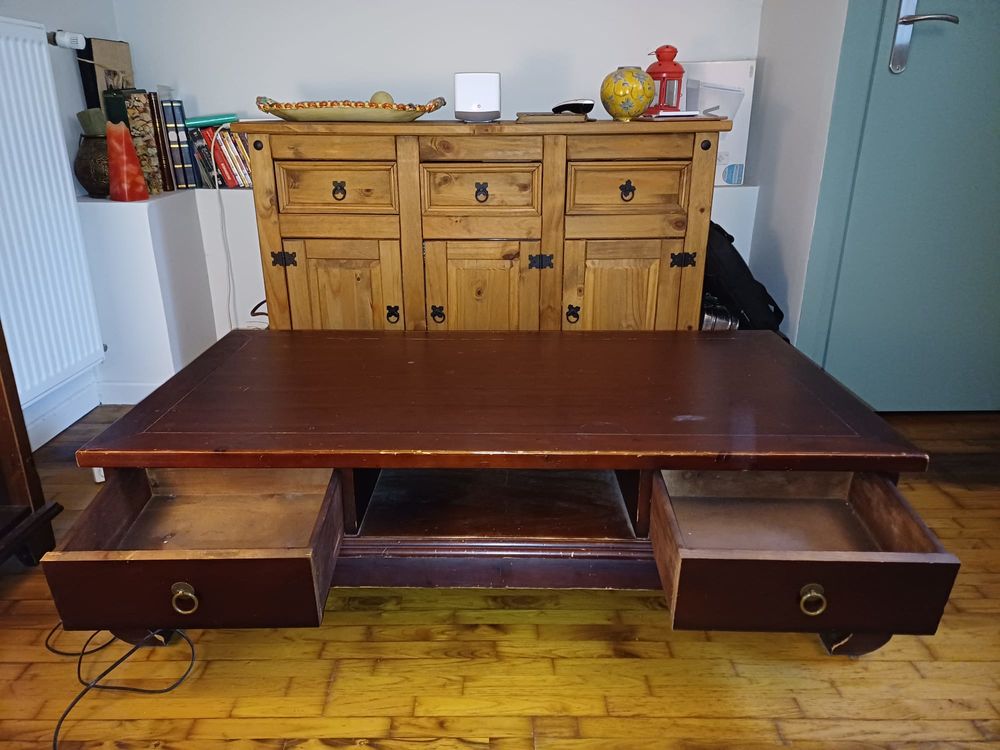 Table basse style oriental bois sombre 30 Lyon 9 (69)