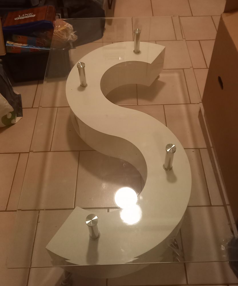 Table basse + 2 tabourets 50 Saint-Martin-sur-le-Pr� (51)