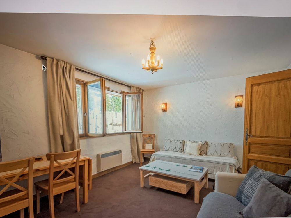 Table basse teck plan pierre de lave �maill�e 300 Meg�ve (74)