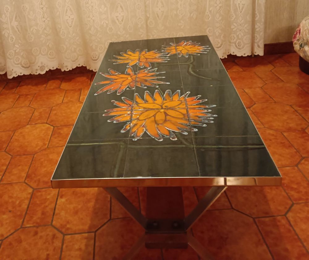 Table basse Tournesols vintage 400 Douchy-les-Mines (59)