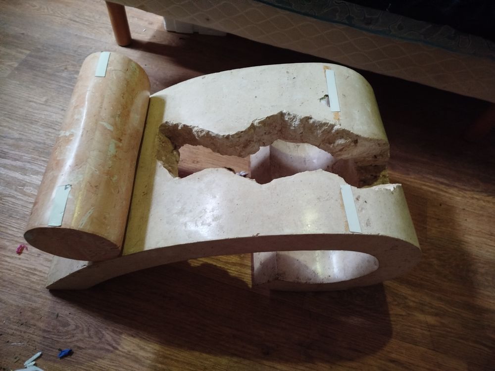 Table basse en verre 45 Montaut-les-Cr�neaux (32)