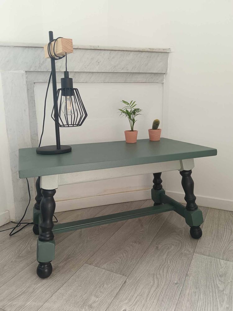 Table basse vintage relook�e 60 Istres (13)