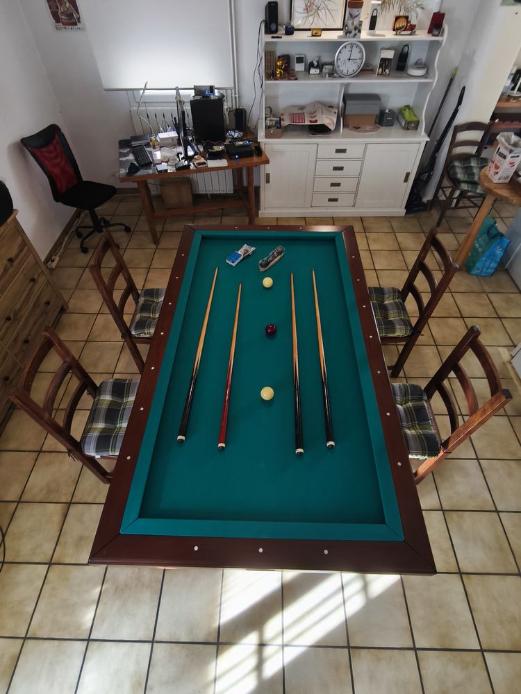 TABLE - BILLARD  et 4 chaises 0 Gabian (34)
