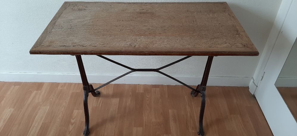 Table de bistrot en ch�ne 90 Cucq (62)
