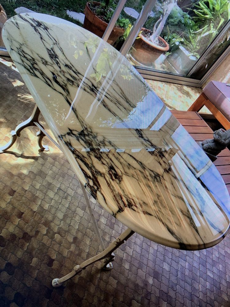 Table bistrot en marbre 150 Eysines (33)