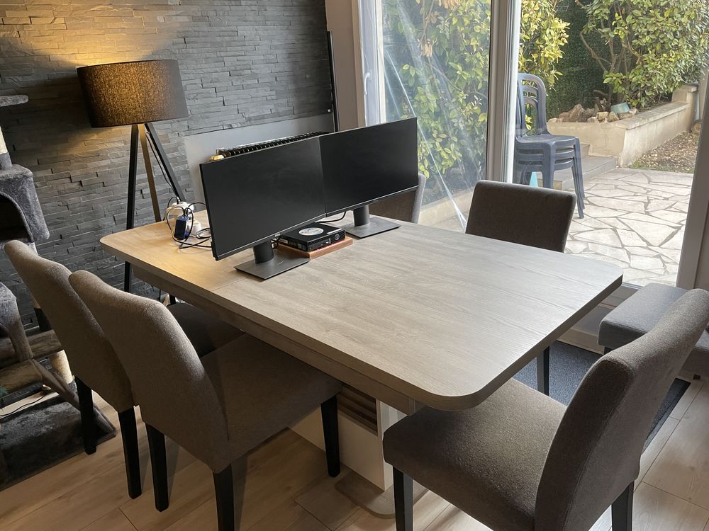 Table bois et chaises 400 Sartrouville (78)