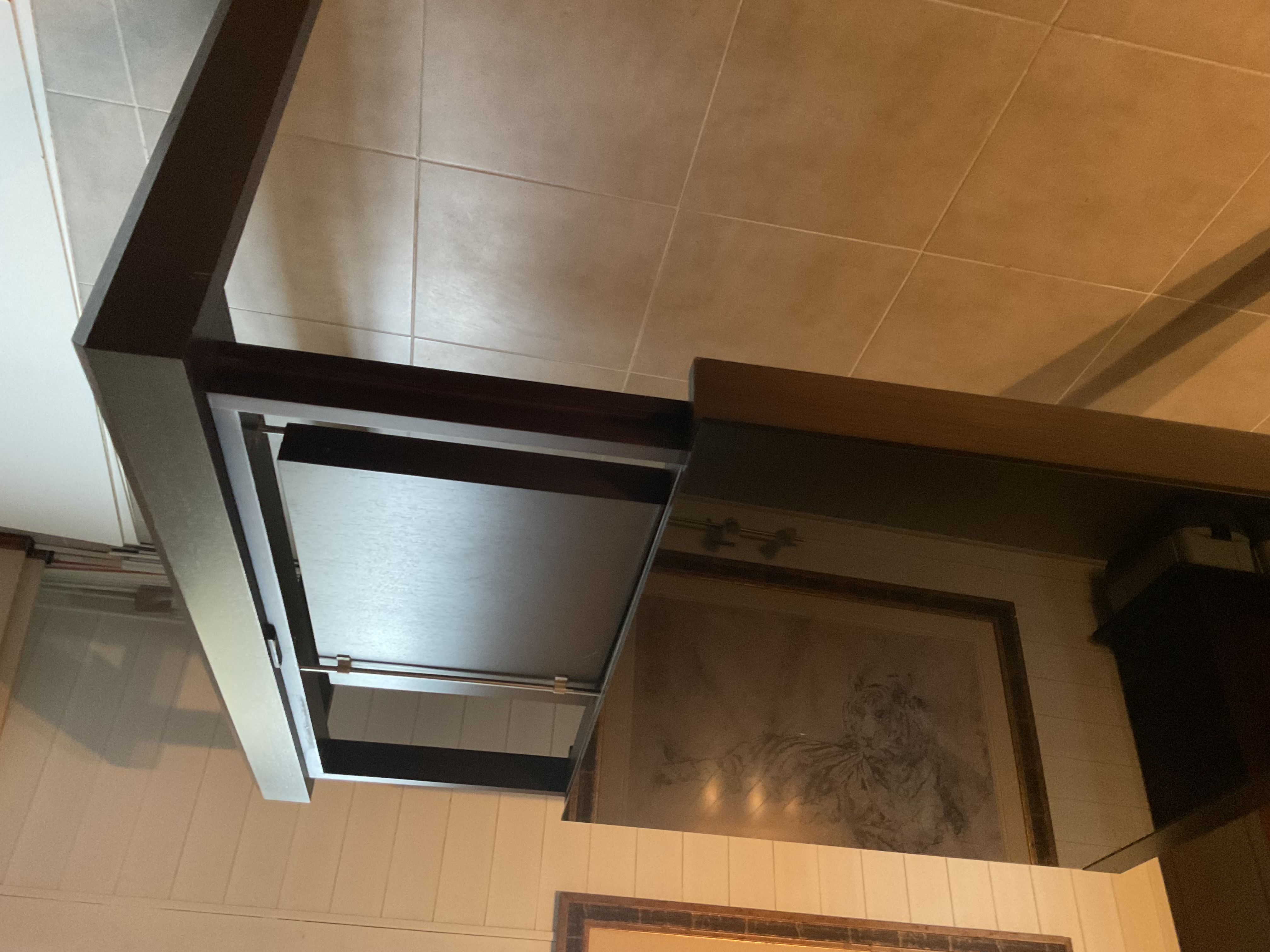 Table bois massif et verre 110 Maurecourt (78)