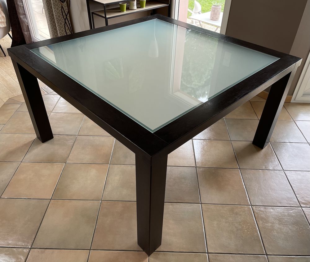 table bois et verre 0 Crottet (01)