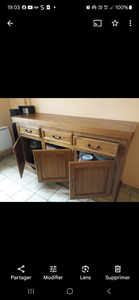 Table chaises ,enfilade ch�ne massif 600 Fontenay-le-Comte (85)