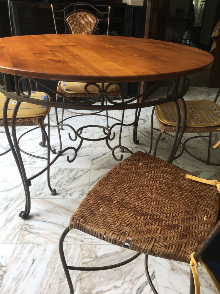 table et chaises de jardin ou de salon(table pliante) 200 �couch� (61)