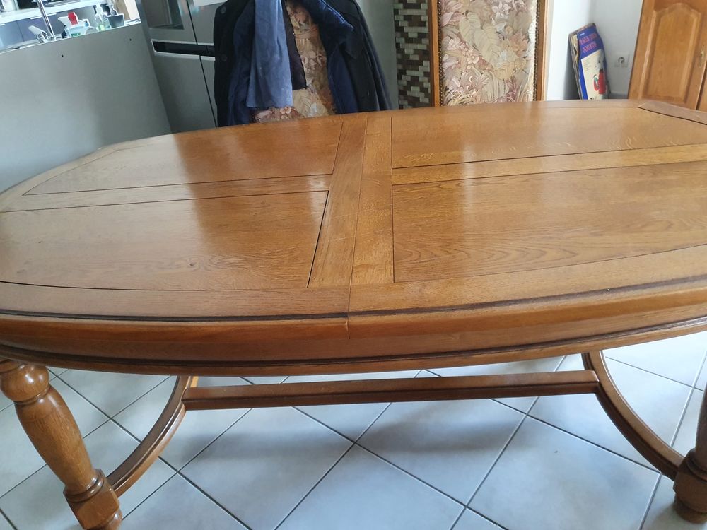 Table - chaises et meuble TV en ch�ne massif 0 Beaurepaire (38)