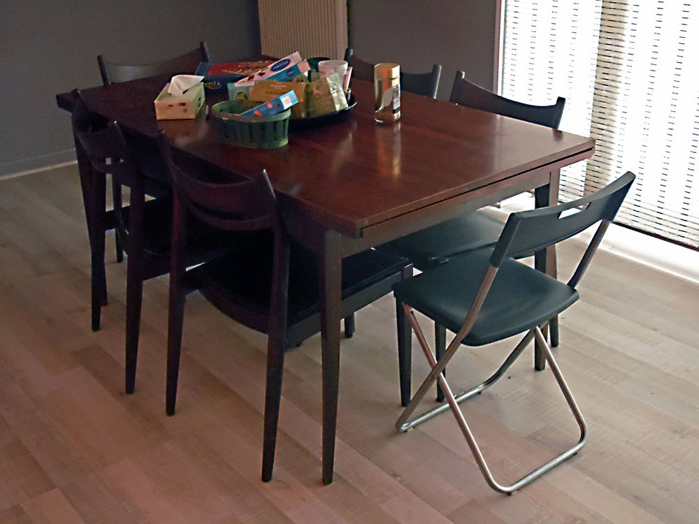 Table et chaises salle à manger vintage en teck 450 Eybens (38)