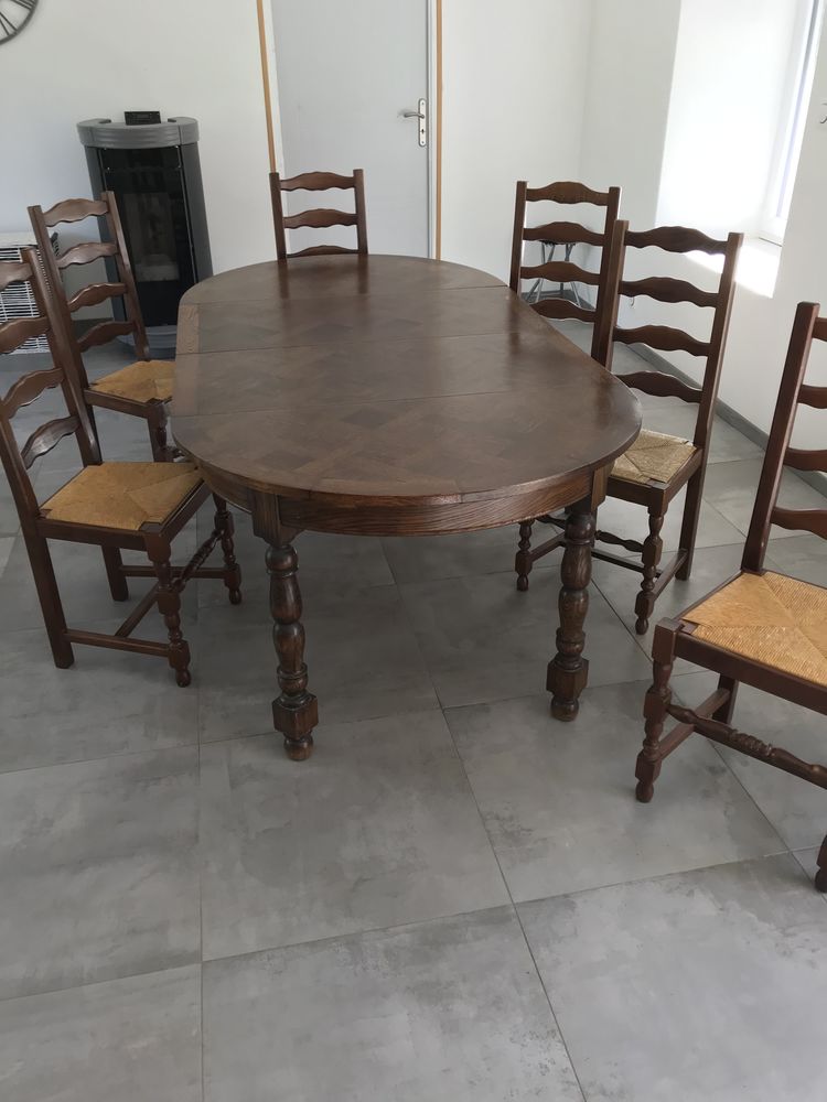 Table et six chaises 80 M�r-de-Bretagne (22)
