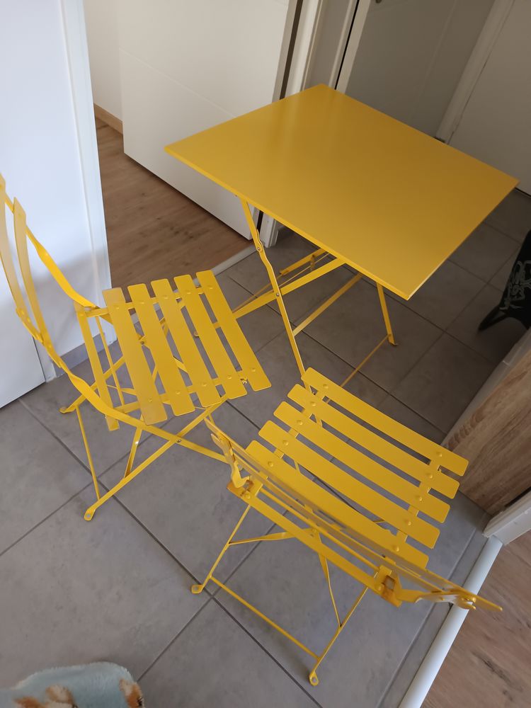 Table + 2 chaises 30 Lyon 8 (69)