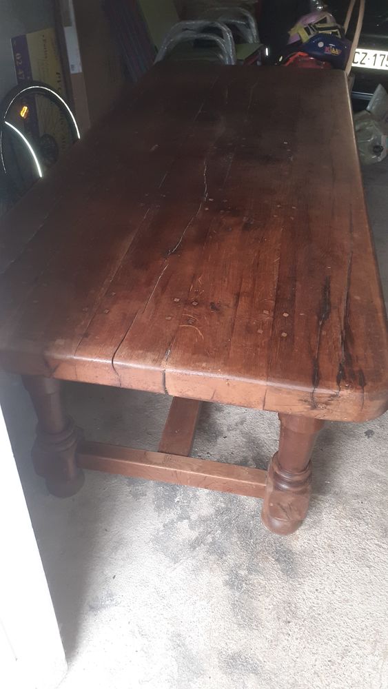 Table en ch�ne Louis Philippe 500 Neuill�-Pont-Pierre (37)