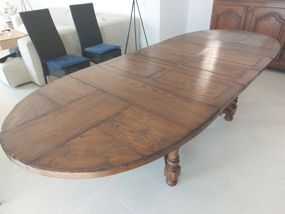 Table chene massif 1 La Roquette-sur-Siagne (06)