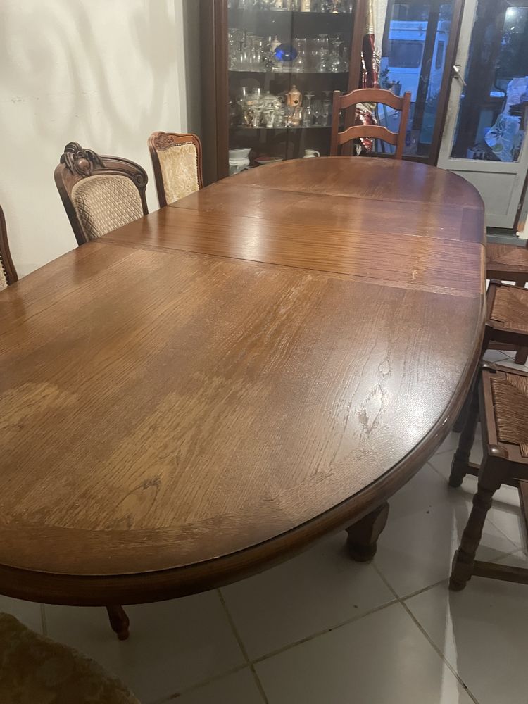 Table en ch�ne massif 400 Fouju (77)