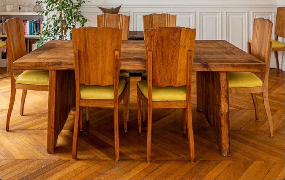 Table en ch�ne massif en tr�s bon �tat 1500 Marseille 6 (13)