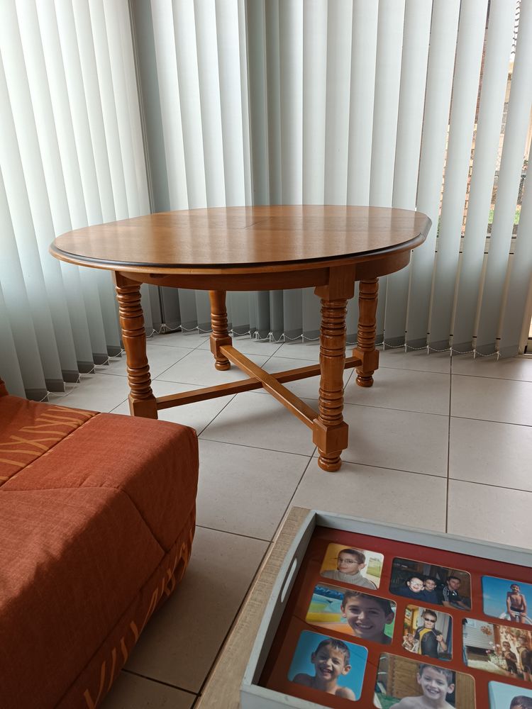 Table en ch�ne 100 Sainte-Solange (18)