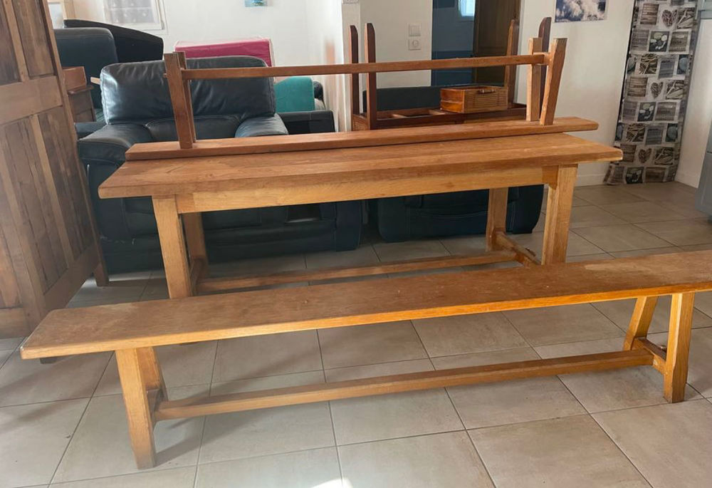 Table en ch�ne 400 Challans (85)