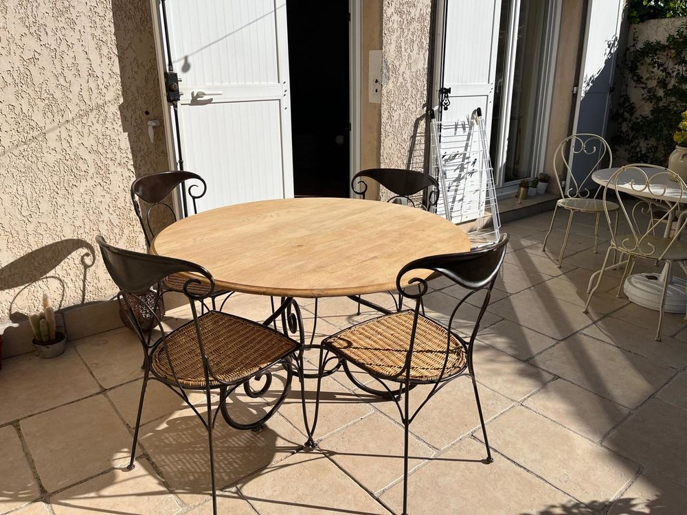 Table en ch�ne 90 Venelles (13)
