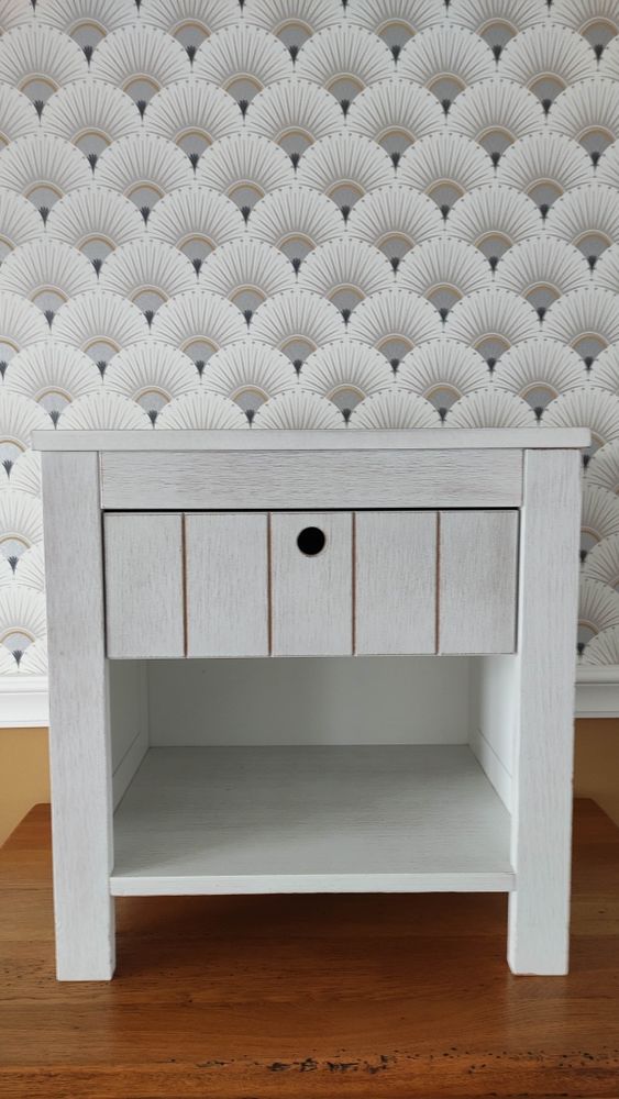 table de chevet blanc c�rus� 35 Pecquencourt (59)