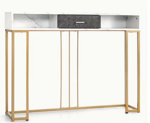 Table Console avec Tiroir Table d'Entr�e � 2 Niveaux 70 L'Isle-d'Abeau (38)