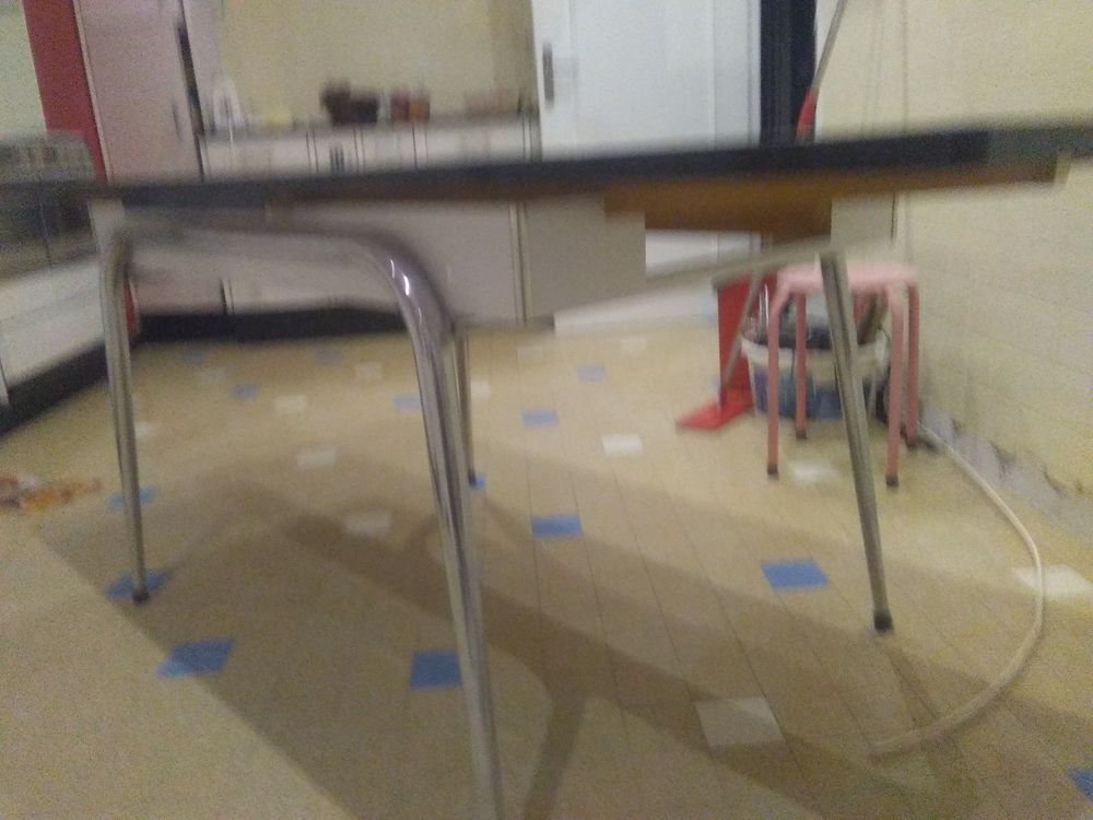 Table de cuisine avec 2 rallonges et un petit  tiroir 0 Rimeize (48)