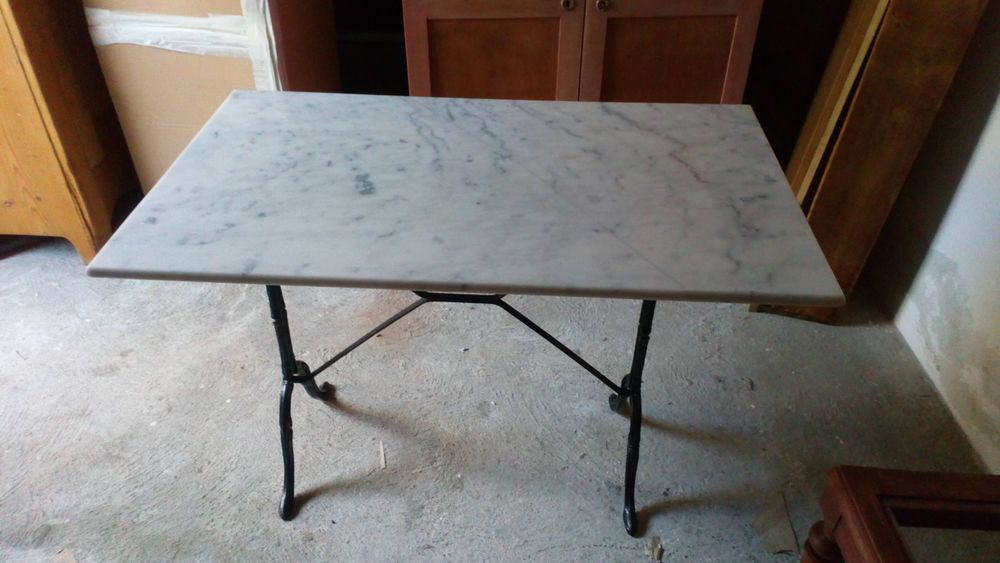 TABLE DE CUISINE AVEC PLATEAU EN MARBRE 90 Nogaro (32)