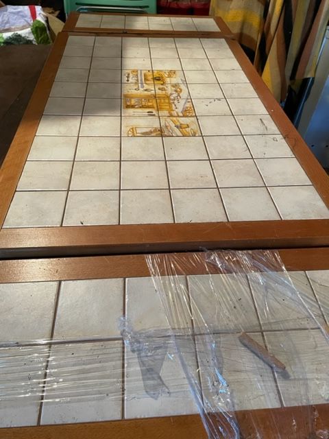 Table de cuisine carrel�e 80 Monflanquin (47)