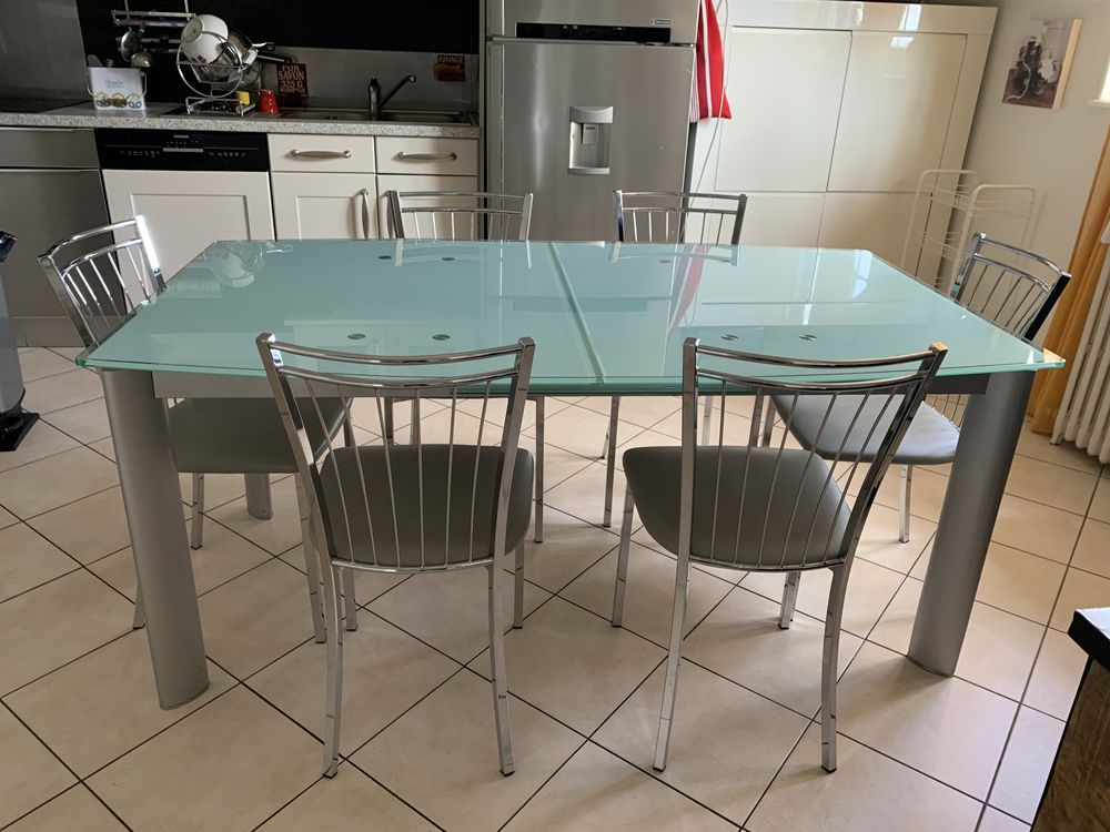 de table de cuisine et 6 chaises 150 Ginai (61)