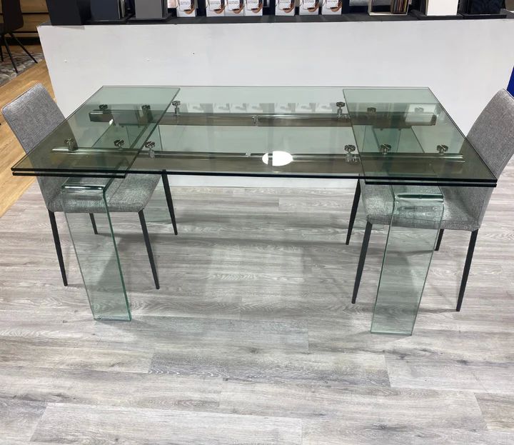 Table design en verre de salle � manger 185 �gletons (19)