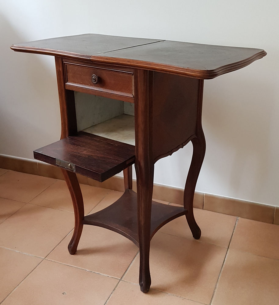 Table desserte, console, appoint, chevet; en bois 68 Sommi�res (30)