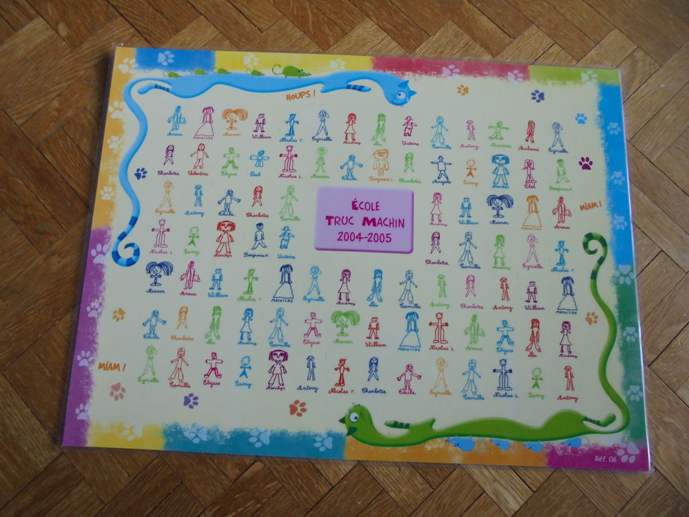 Set de table  Dessins d'Enfants  (62) 2 Tours (37)