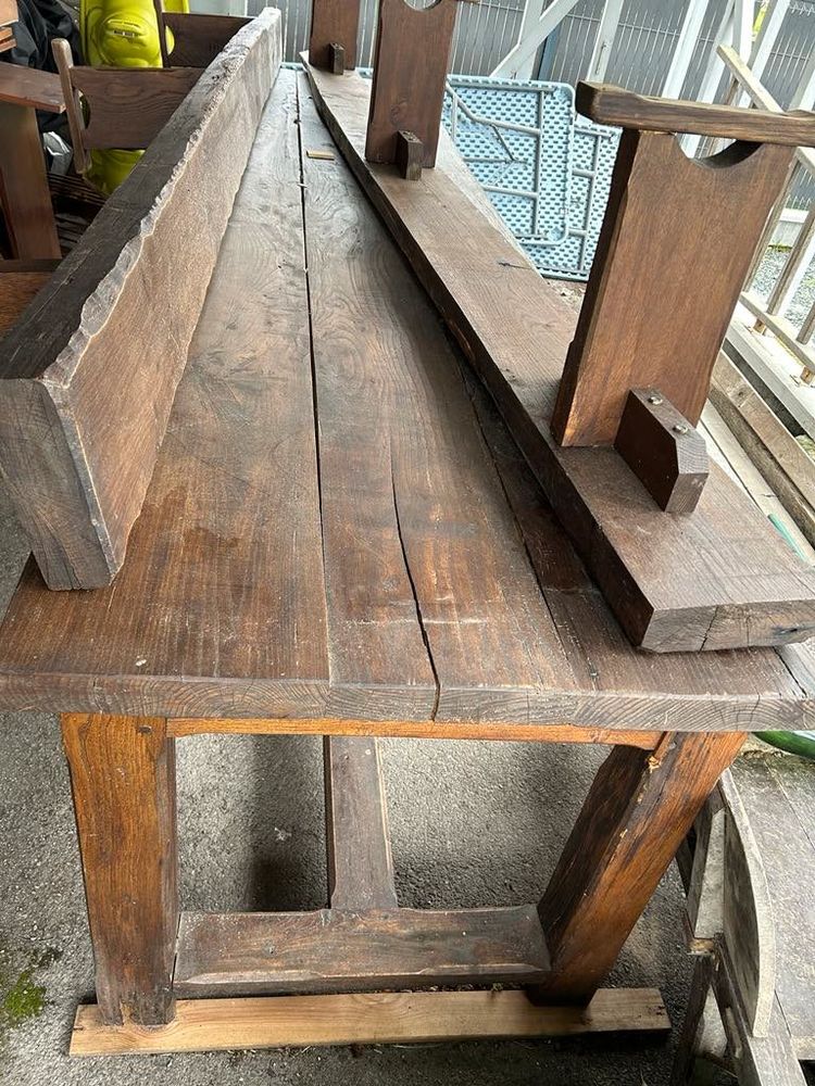 TABLE ET DEUX BANCS 500 Luneray (76)