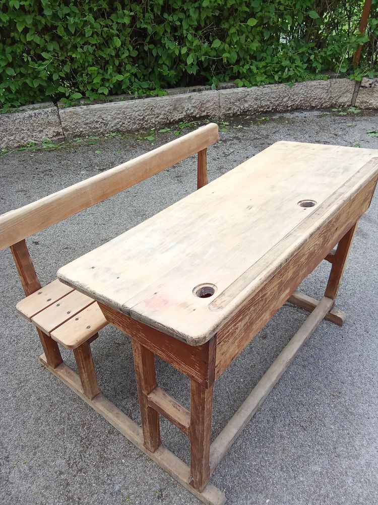 table d'�colier et bureau vintage 70 Seloncourt (25)