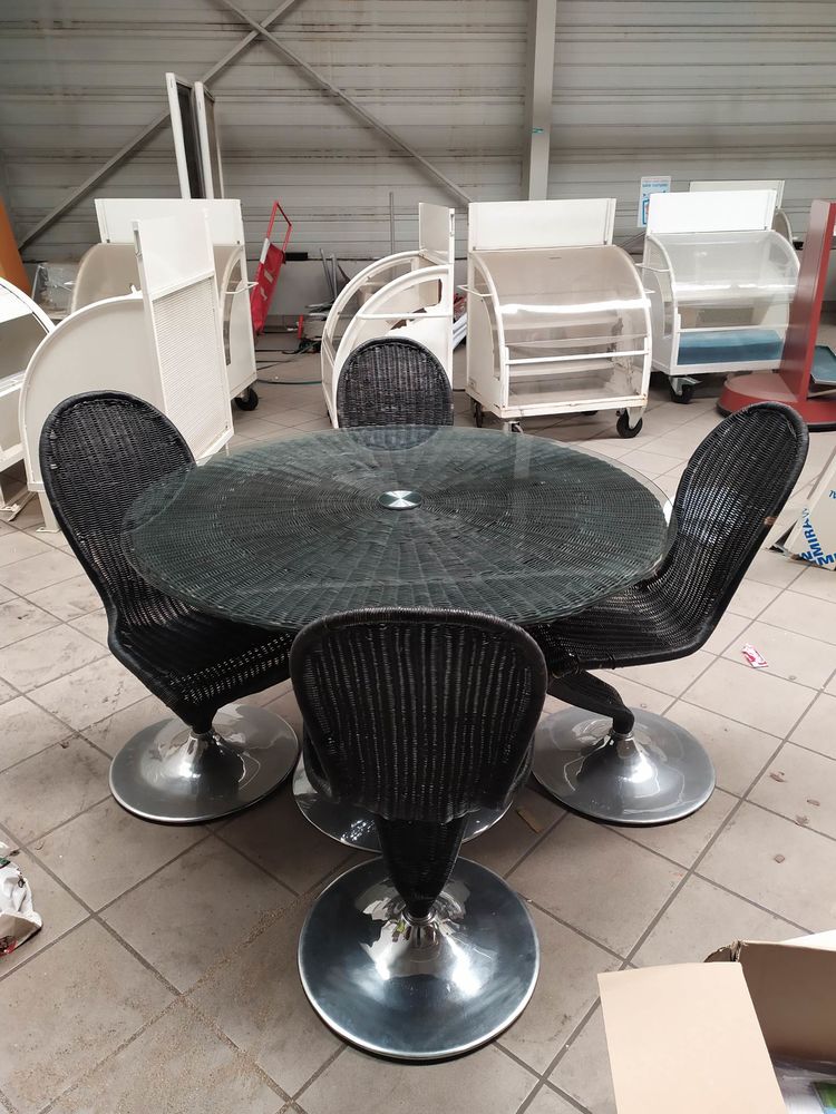Table 250 Euro Plateau Tournant 4 Chaises Tournante 0 Clermont-Ferrand (63)