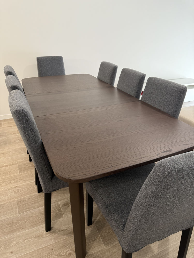 Table extensible, brun, 150/205/260x95 cm avec 8 chaises 870 Lormont (33)