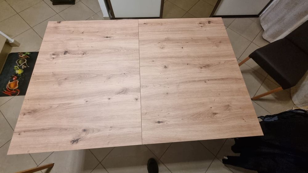 Table extensible BUT Ch�ne / Noir 280 Cagnes-sur-Mer (06)