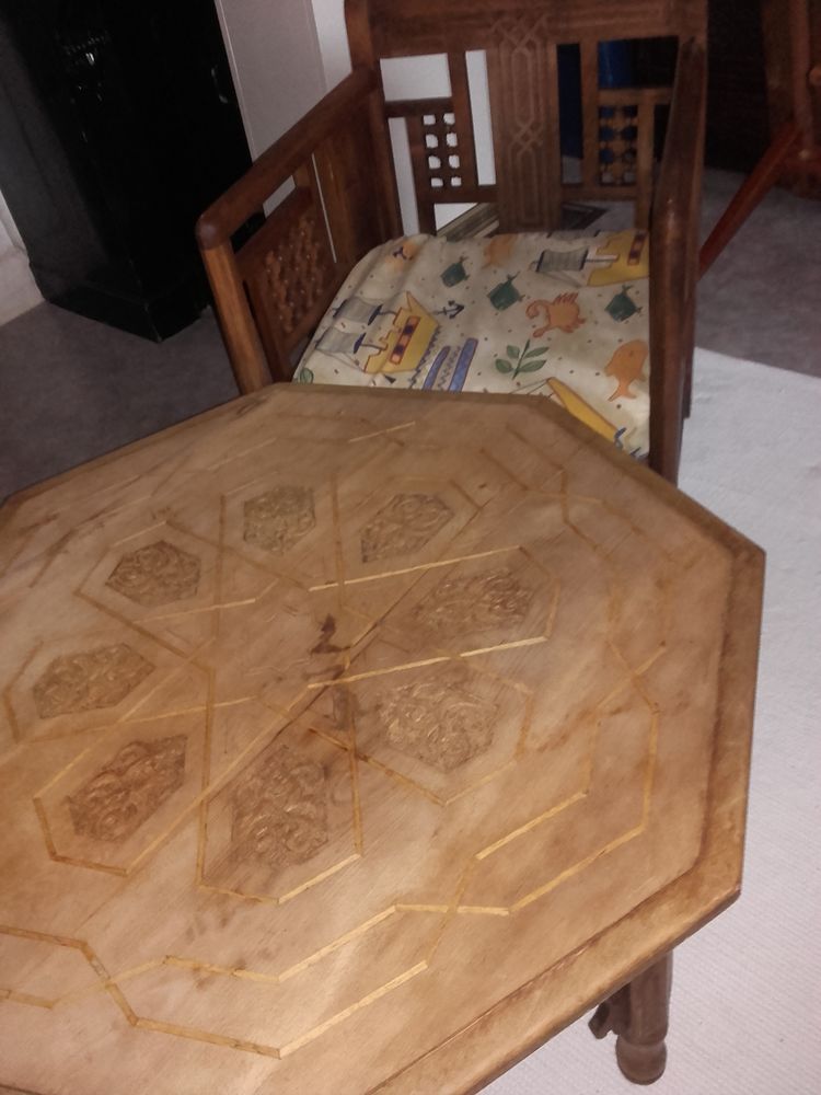 1 table th� & 2 fauteuils style mauresque 700 Saint-Etienne (42)