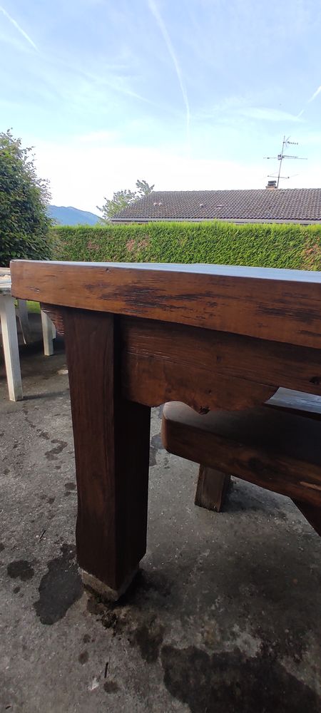 TABLE de FERME bois massif pour ext�rieur 1800 Allinges (74)