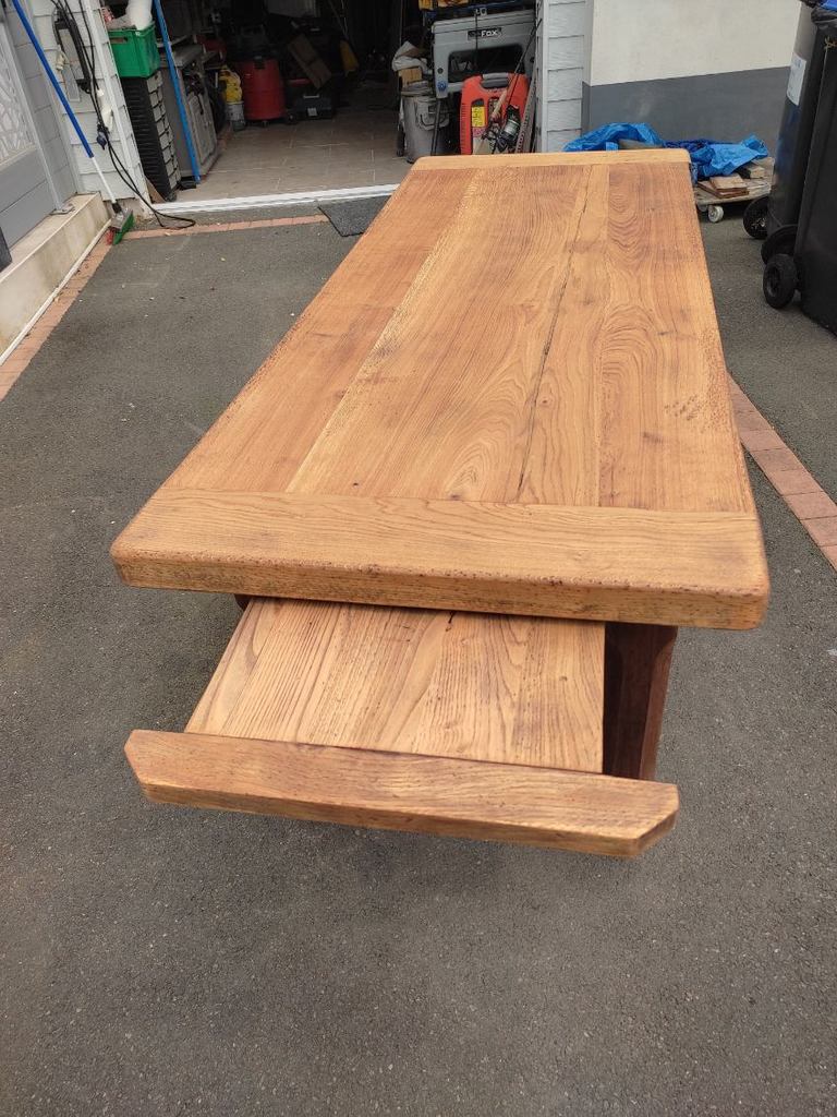 Table ferme en bois massif 700 Saint-Xandre (17)