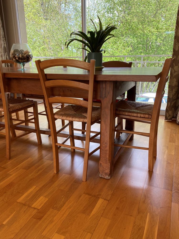 Table de ferme  en ch�ne massif 10 personnes 950 Saint-Secondin (86)