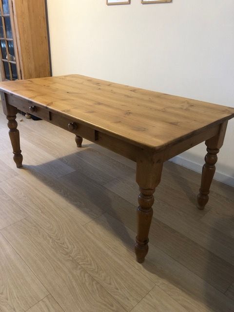 Table de ferme en pin 250 Loos (59)